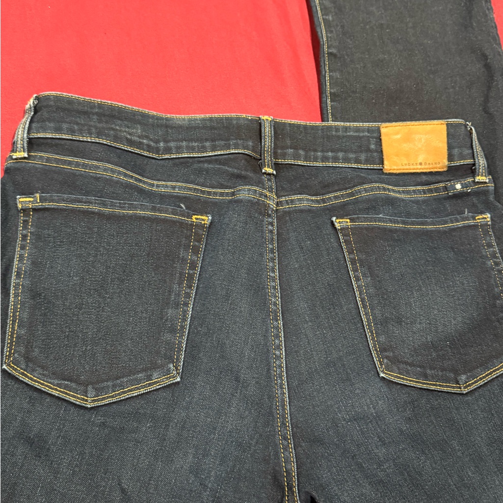 Lucky Brand Dark Indigo Straight Leg Jeans